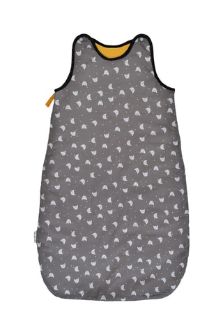 Gigoteuse Les Moustaches - Gris - 70 cm