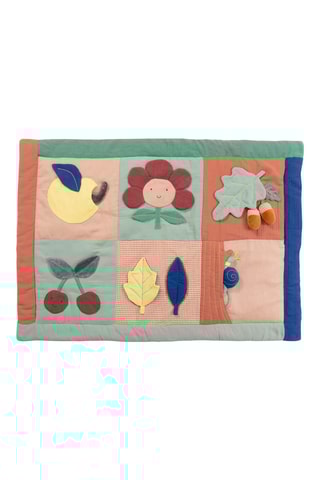 Tapis d'éveil en lin Pomme des bois - Dès la naissance