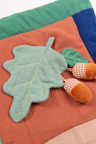 Tapis d'éveil en lin Pomme des bois - Dès la naissance