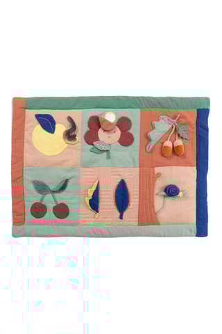 Tapis d'éveil en lin Pomme des bois - Dès la naissance
