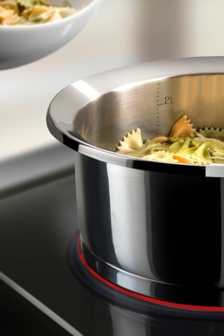 Casserole en acier inoxydable Ycône - 24 cm - 4,8 l