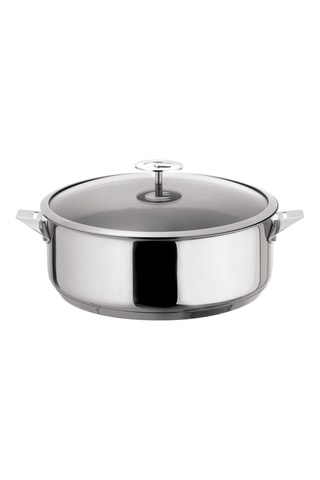 Sauteuse en acier inoxydable revêtement céramique Eclipse - 24 cm