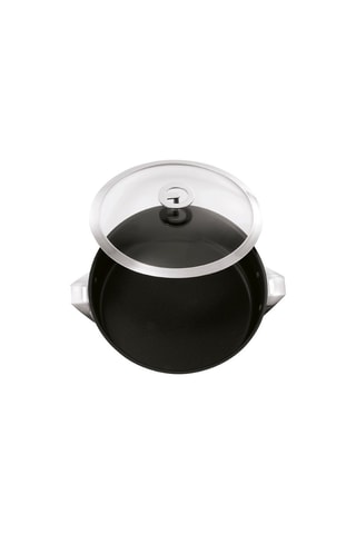 Sauteuse en acier inoxydable revêtement céramique Eclipse - 24 cm