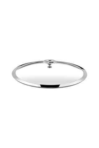 Couvercle en verre trempé et acier inoxydable - 20 cm