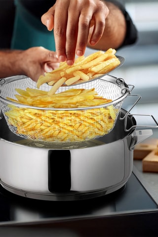 Panier de cuisson friture en acier inoxydable Universel