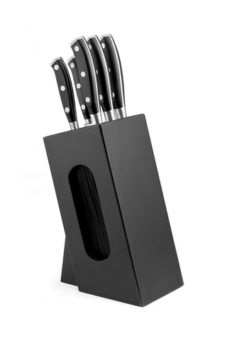 Bloc de 5 couteaux de cuisine Vulcano