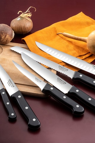 Trousse 5 couteaux de cuisine en acier inoxydable Universal
