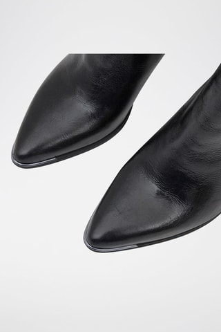 Schapenleren Chelsea Boots - Zwart