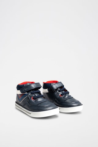 Hoge Sneakers Marineblauw