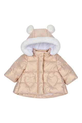 Gewatteerde Jas - Beige