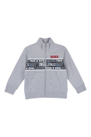 Sweater - Gemêleerd Lichtgrijs