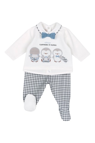 T-shirt en Broek - Wit