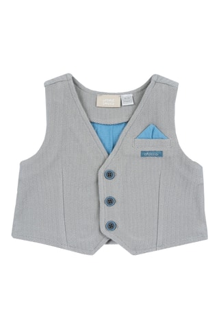 Gilet - Lichtgrijs