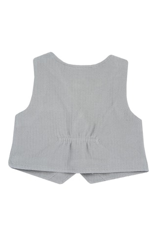 Gilet - Lichtgrijs