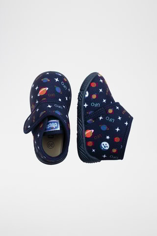 Pantoffels - Marineblauw