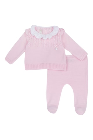Wollen Trui en Broek - Roze