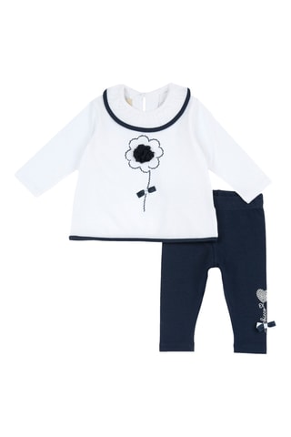T-shirt en Legging - Wit