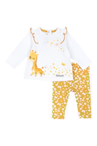 T-shirt en Legging - Wit