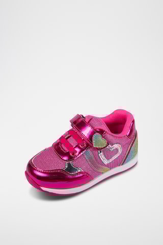 Gelakte Sneakers - Fuchsia
