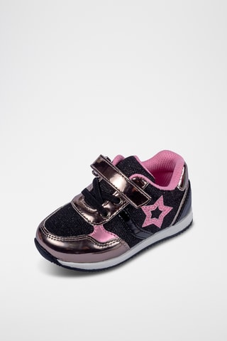 Gelakte Sneakers - Zwart