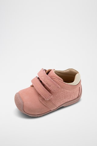 Leren Enkellaarzen - Roze