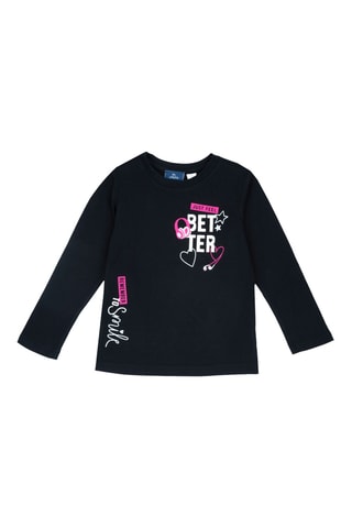 T-shirt - Zwart