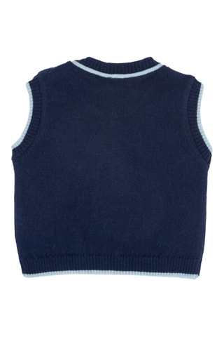 Mouwloos Vest - Marineblauw