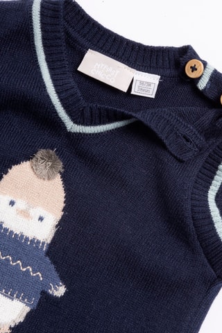 Mouwloos Vest - Marineblauw