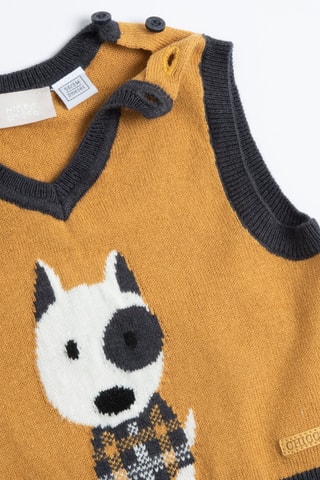 Mouwloos Vest - Geel