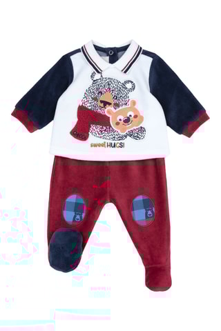 Sweater en Broek - Bordeauxrood