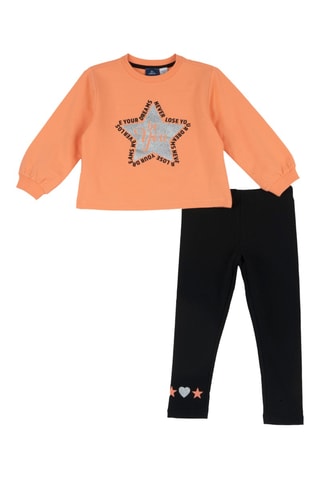 Sweater en Legging - Oranje
