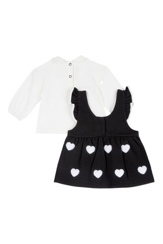 T-shirt en Jurk - Wit en Zwart