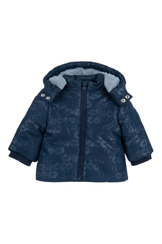 Gewatteerde Jas - Marineblauw