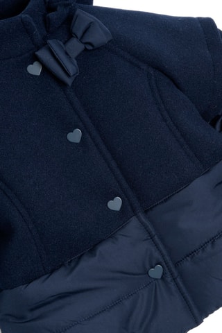 Gewatteerde Jas - Marineblauw