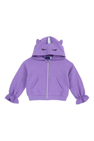 Sweater met Capuchon - Paars