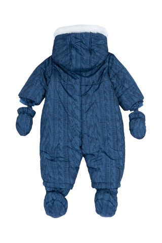 Combipilote à capuche - Bleu