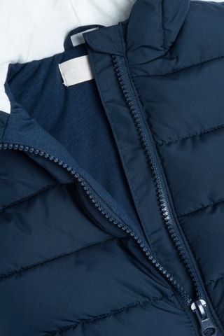 Mouwloos Vest met Capuchon - Marineblauw