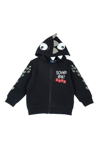Sweater met Capuchon - Zwart
