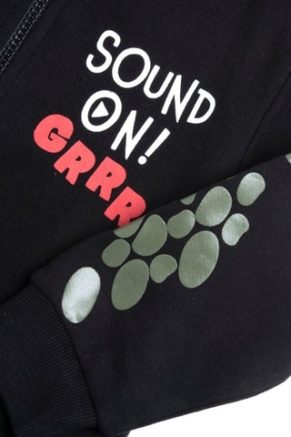 Sweater met Capuchon - Zwart