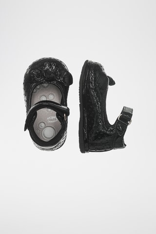 Gelakte Ballerina’s - Zwart