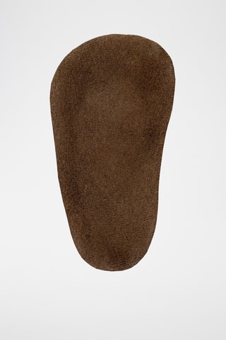 Geitenleren Enkellaarzen - Beige