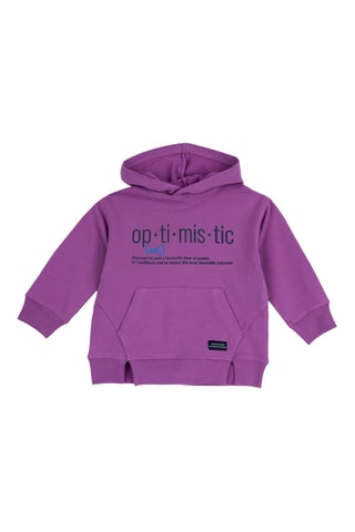 Sweater met Capuchon - Paars