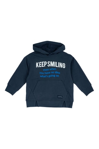 Sweater met Capuchon - Marineblauw