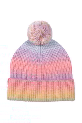 Muts met Pompon - Roze