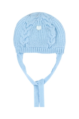 Wollen Muts - Blauw
