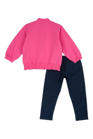 Jasje en Broek - Roze en Donkerblauw