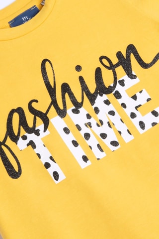 T-shirt - Geel