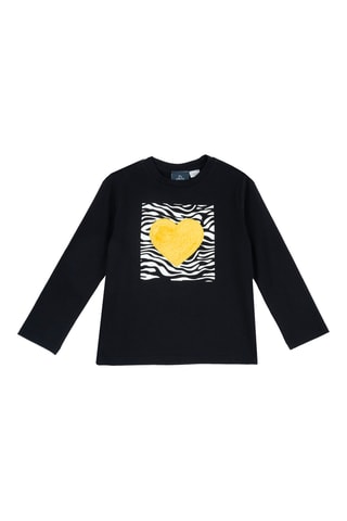 T-shirt - Zwart