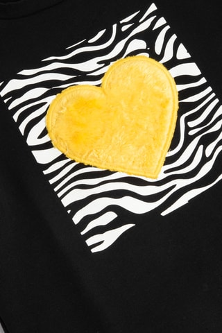 T-shirt - Zwart