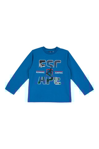 T-shirt - Blauw